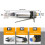 Air Pneumatic Cutting Pliers Scissors Pneumatic Diagonal Cutting Tools Plastic Copper Wire Soft Iron Wire Cutting 4