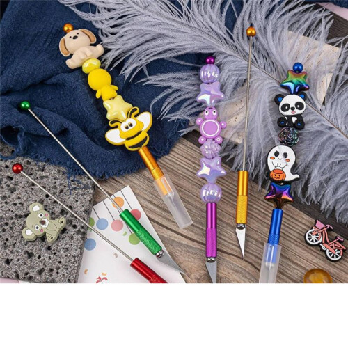 12 Pack Metal Beadable Nicking Tool Blank for DIY -Making 2