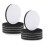 10 Pieces 5In Soft Density Foam Interface Pad Hook and Loop Foam Sanding Pads 125mm Sponge Cushion Buffering Backing Pad 1