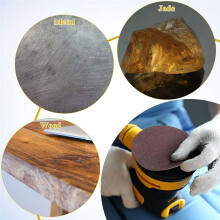 10 Pieces 5In Soft Density Foam Interface Pad Hook and Loop Foam Sanding Pads 125mm Sponge Cushion Buffering Backing Pad