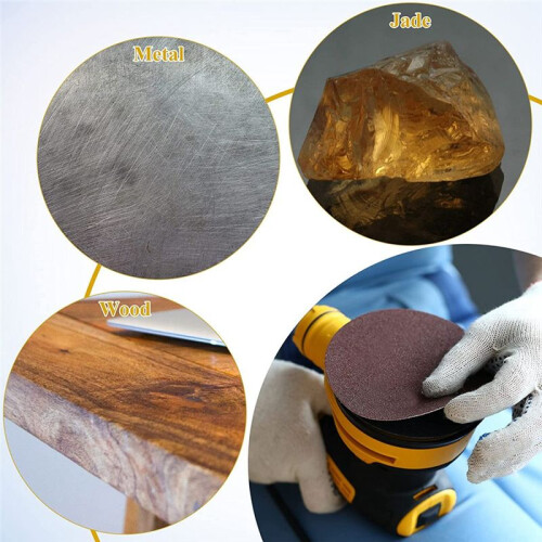 10 Pieces 5In Soft Density Foam Interface Pad Hook and Loop Foam Sanding Pads 125mm Sponge Cushion Buffering Backing Pad
