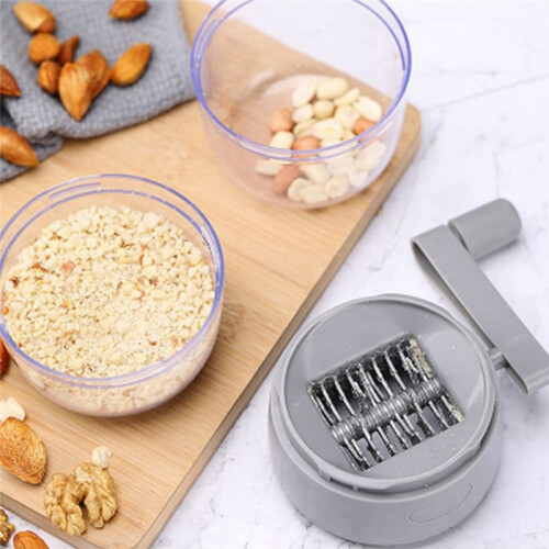 Dried Fruit Grinder Peanut Grinder Kitchen Household Grinder Multi-Functional Hand-Cranked Nut Grinder 2