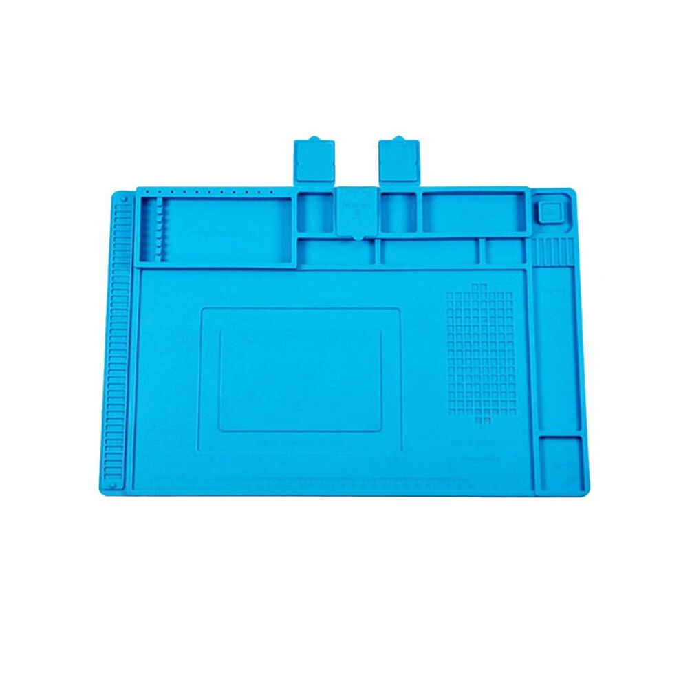 Resistant Silicone Soldering Mat Anti Static Magnetic Electronic Repair Work Mat For Workbench,Cell Phone Laptop Repair 4712629783177