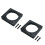 2 Pcs CNC Engraving Machine Diameter 80mm Spindle Motor Fixture Aluminum Support Mounting Base Bracket(80mm) 1