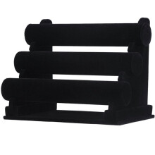 3 Tier Bracelet Holder Jewelry Display Rack Storage Watch Bracelet Necklace Display Case Jewelry Display Case