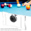 Billardtrainer, Pool Queue Billard TrainingsgeräT Balancer für Pool Billard Snooker ZielüBungsgeräT 5