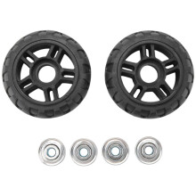 ResväSka Hjul 1 Par Bagage ResväSka ErsäTtning Hjul Axlar Deluxe Repair Deluxe Reparationsverktyg Hjul