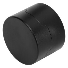 Billiard Chalk Case,Round Aluminum Alloy Cues Chalk Box Holder for Pool Cues Chalk Box Billiard Accessories