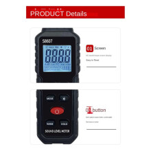 Digitale Geluidsniveaumeter, Geluidsmeter voor Thuisstraat in de Klas, 30-130DBA DB-Meter Om Ruis Te Meten, Ruis-Decibellezer