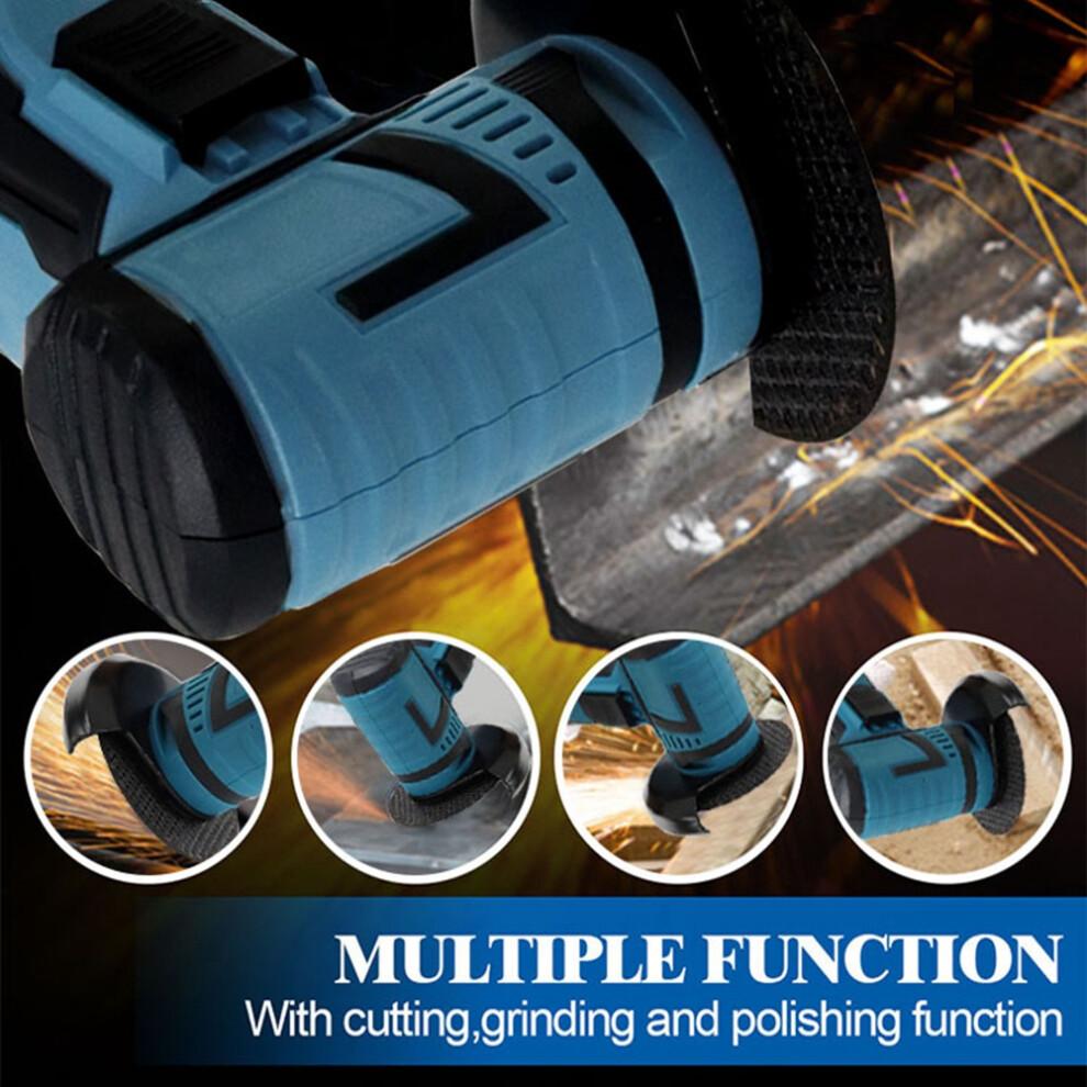 12V Brushless Angle Grinder 19500Rpm Rechargeable Grinding Tool Polishing Machine For Cutting Diamond Grinder Set 6033650031272