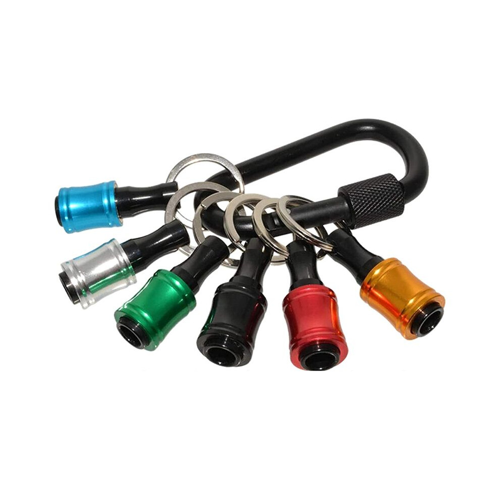 6Pcs Upgrade Bit Holder 1/4Inch Hex Aluminum Alloy Screwdriver For Power Drill Bit Extensions 6032048544837