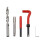 15Pc Thread Repair Kit Metric M12 x 1.25 mm Thread Repair Insert Set Wire Thread Inserts Thread Repair Kit 4