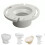 For  385345892 3inch Socket Floor Flange Use for Mount /SeaLand Gravity Discharge Toilets Replacement 3