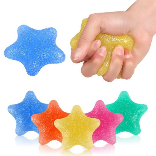 5-Pointed Star Grip  Hand Exercise Trainer 5-Finger Hot Hand Styrka Elastiskt Grepp 2