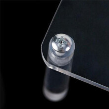 Acrylic Display Risers, Perfume Stand Organizer, Clear Acrylic Shelf Risers for Stands for Food, Tabletop Use