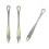 3Pcs of Equidistant Gauge Spacing Planning Wire Gauge Manual DIY Leather Making Tools Crimping Work Process Making Tools 1