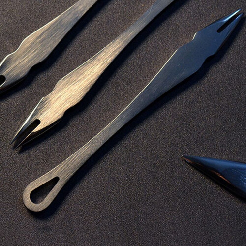 3Pcs of Equidistant Gauge Spacing Planning Wire Gauge Manual DIY Leather Making Tools Crimping Work Process Making Tools 2