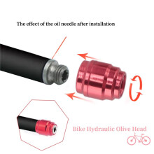 Bicycle Olive Connecting Insert Oil Fitting Kit for Avid Bike Hydraulic Disc Stealthama Brake Hose Quick Install