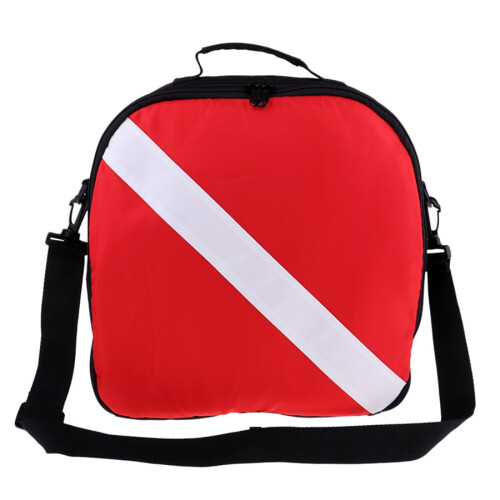 Portable Durable Nylon Dive Flag Scuba Diving Protective Regulator Bag with Zipper Carry Handle 1