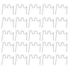 1000 Stks 0.6Mm Hot Nietjes voor Hot Nietmachine Plastic Reparatie Wave Nietjes Bumper Carrosserie Reparaties 0.6Mm S Wave Nietjes