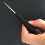 1Pc Badminton/Tennis Racket Stringing Tools Parts -Straight Awl- Stringing Tools Pass Through a Grommet Black 2
