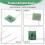 4Pcs DIY Scale Construction Sand Table Model Circuit Board Traffic Light Signal Model HO Scale Train Railway Miniature 4