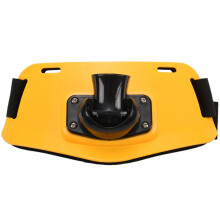 Adjustable Stand Gimble Belt Boat Game Fishing Rod Holder Fishing Accessories Fishing Tackle(Yellow)