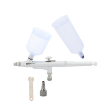 Strumento per Aerografo Spray 0.5Mm Gravity Feed Doppio Effetto Airbrush Cake Tattoo Pistola de Pintura Aerografo Nail Tool 20Cc 40Cc
