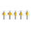 10 Bit Architectural Molding Router Bit Set-1/2 Inch Shank-Yonico 16101 4
