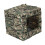Foldable Target Box Aim Practice Tool Sling Shot Ammo Recycle Archery Target Case with Silicone Target Buffer Cloth 10