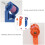 2 Set Drill Bit Sharpener Portable Diamond Sharpening Tool Corundum Gr 8