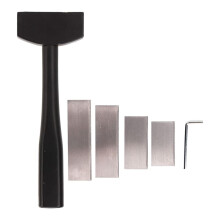 High Speed Steel Leather Cutter DIY 4 Blades Leather Trimming Carving Tool for Crafting Enthusiasts