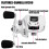 SAMOLLA Moulinet de Pêche à Lancer Baitcasting Long Shot Ultralight 6+1BB Drag Clicker 7.2:1 High Speed Left Hand 6