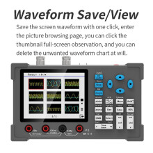 3in1 Multi-Function Digital Oscilloscope Dual Channel 250MSa/S Sampling Rate 3.2inch IPS Display