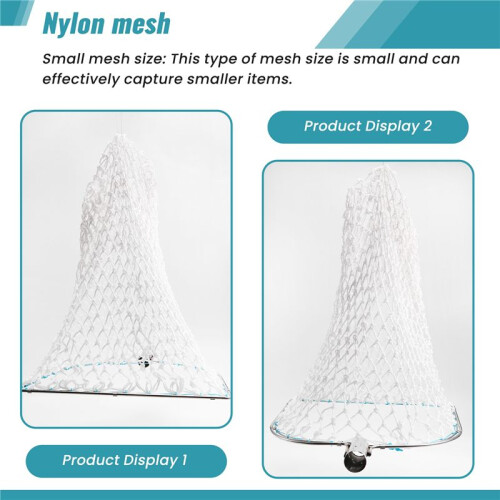 Flat Stainless Steel Net Nylon Net Anti-Hanging Net Small Mesh Size Replace Hanging Net Floor Net Aperture Width35cm 2