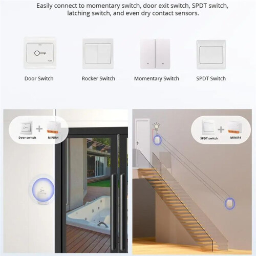 WiFi-Lichtcontroller  Controller Afstandsbediening Tweerichtingscontroller Spraak-/App-Bediening  Button Controller 1
