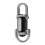 Flashlight, Waterproof Flashlight Keychain Flashlight Silver-Black 2