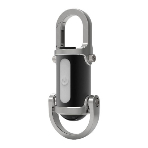 Flashlight, Waterproof Flashlight Keychain Flashlight Silver-Black 1