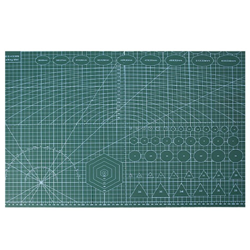 A2 Cutting Mat Workbench Patchwork Cutting Mat Sewing DIY Carving Art Painting Table Mat Stereotype Model Cutting Mat