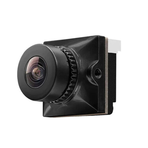 For Caddx Ratel2 Analog Camera 500MP Pixel 165 Viewing Angle Traverser FPV Versatile Convenience Camera, Black