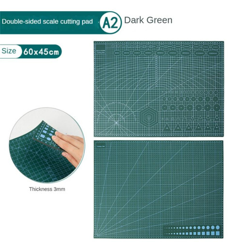 A2 Cutting Mat Workbench Patchwork Cutting Mat Sewing DIY Carving Art Painting Table Mat Stereotype Model Cutting Mat