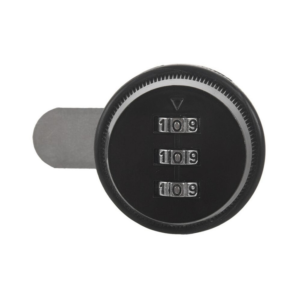 Alloy Code Combination Cam Lock Keyless Post Mail Box Cabinet Rv 3 Dial Black 4711494771951