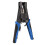 1pc Durable Coax Compression Crimper Tool BNC/RCA/F Crimp Connector RG59/58/6 Cable Wire Cutter Adjustable Crimping Plier 1