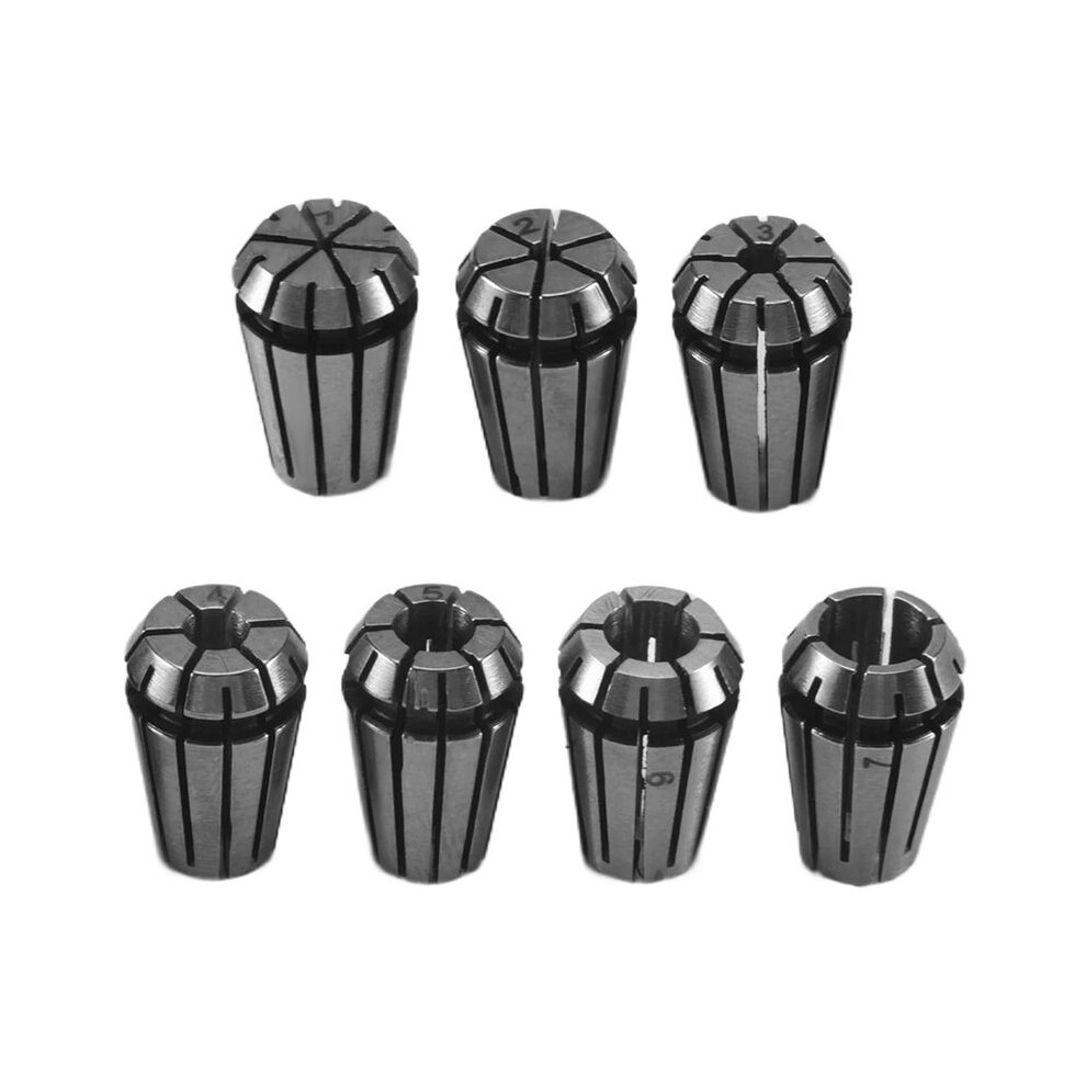 7Pcs 1-7Mm Er11 Spring Collet For Cnc Workholding Engraving & Milling Lathe Tool 6032157604927