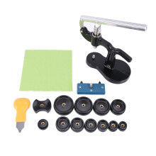 16Pcs Watch Press Tool With Watch Battery Replacement Tool Kit And Fitting Dies For Watch Back Remover Closer Repair And Battery Changing