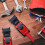 3x Plastic Motorcycle Helmet Speed Clip Chin Strap Quick Release Pull Buckle New Black+Red 2