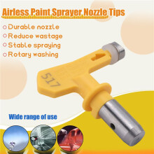 5 Pieces Reversible Airless Paint Sprayer Nozzle Tips and 5 Pieces Airless Spray Filter Replace (213,315,417,517,523)