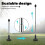 Alignment Sticks,Magnetic  Club Alignment Stick Training Aids Parts Help Visualize and Align Your  Shot 1