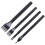 3MM 1/2/4/6 Prong Diamond Stitching Chisel Hole Punches Tool, Leather Hole Punch, Leather Chisel Set-4 Pcs 2