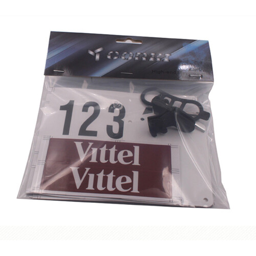 Nummerplaat + Beugel Set Quick Buckle Mountain Road Vouwfiets Race Nummerplaat 2